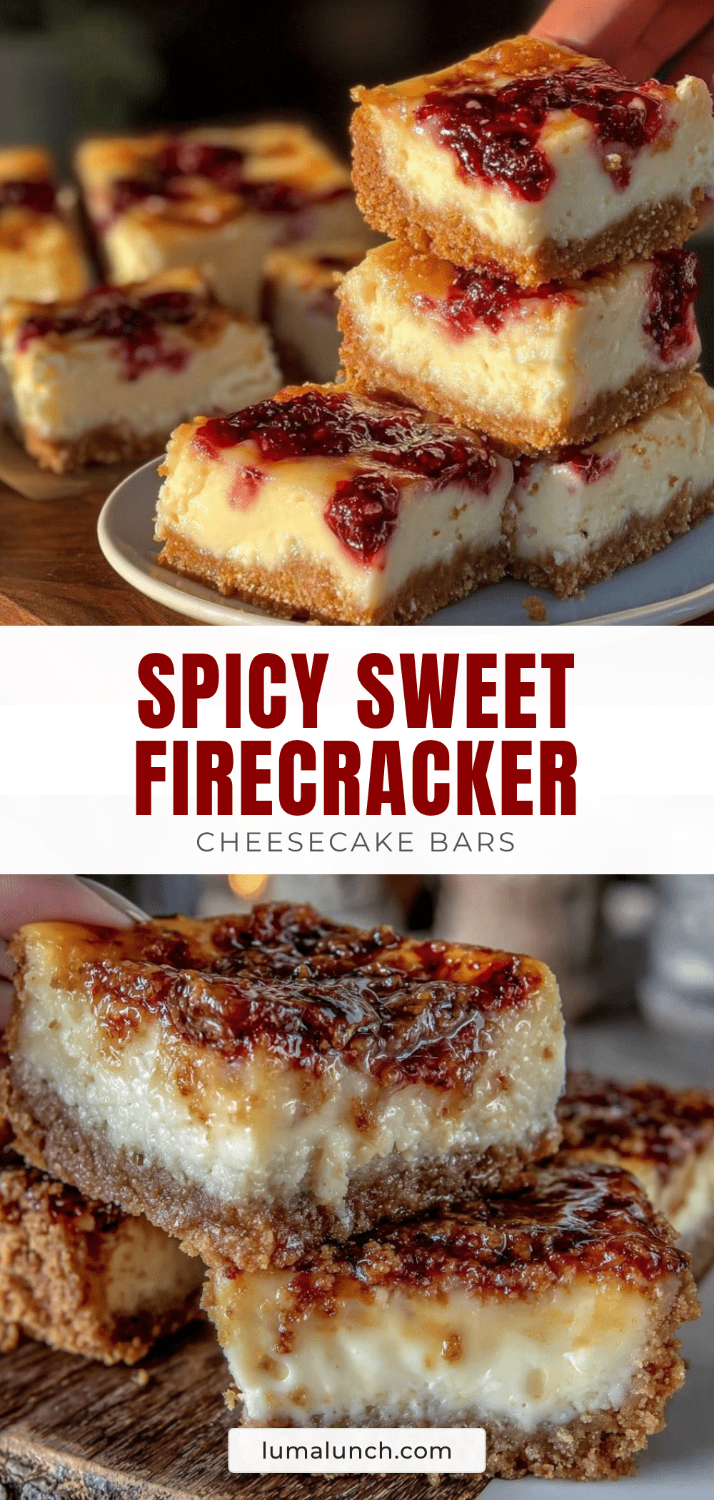 firecracker cheesecake bars recipe