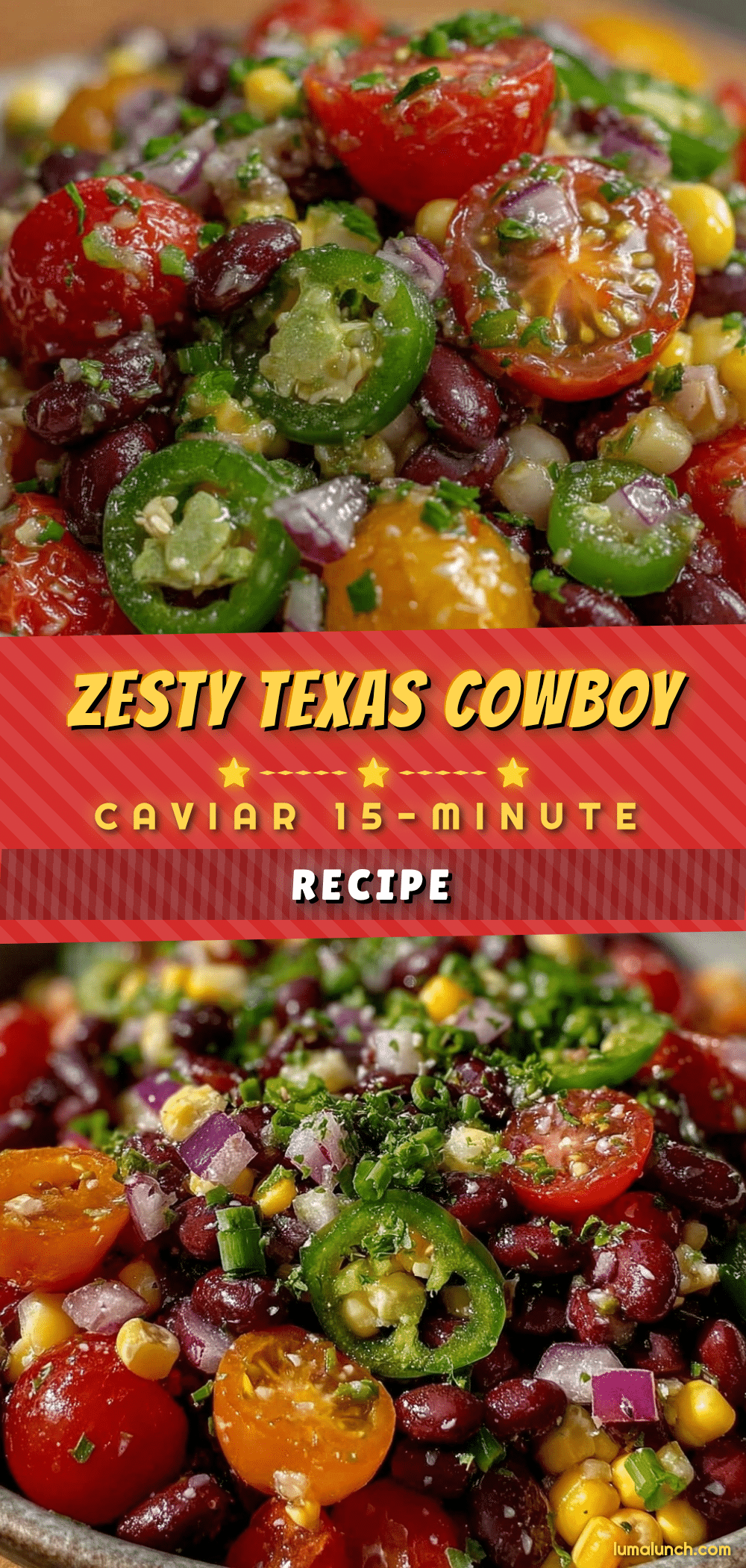 fresh texas cowboy caviar recipe