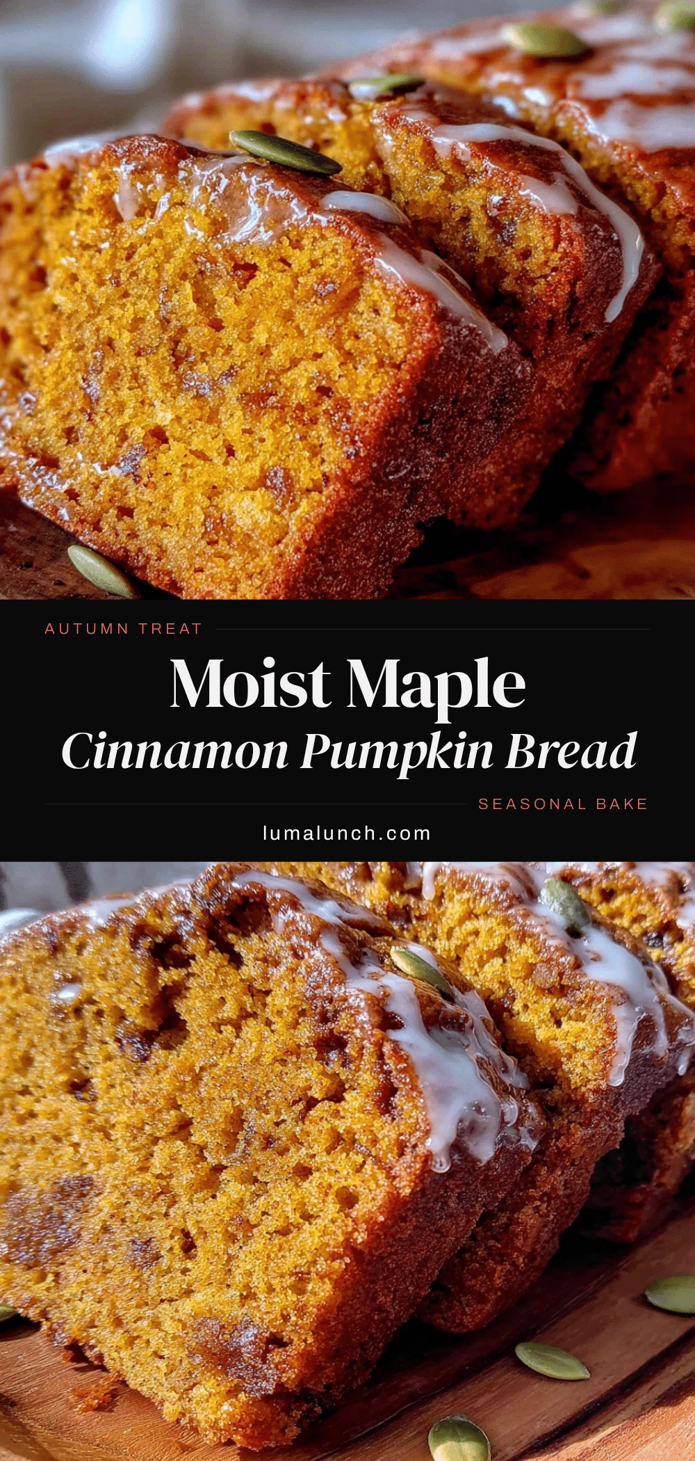 maple cinnamon pumpkin bread recipe