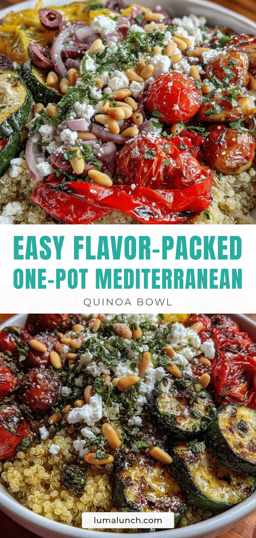 Mediterranean Quinoa Bowl recipe