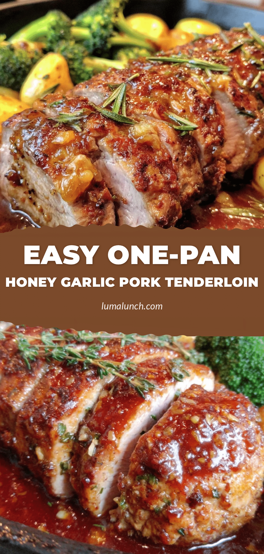 one-pan honey garlic pork tenderloin recipe