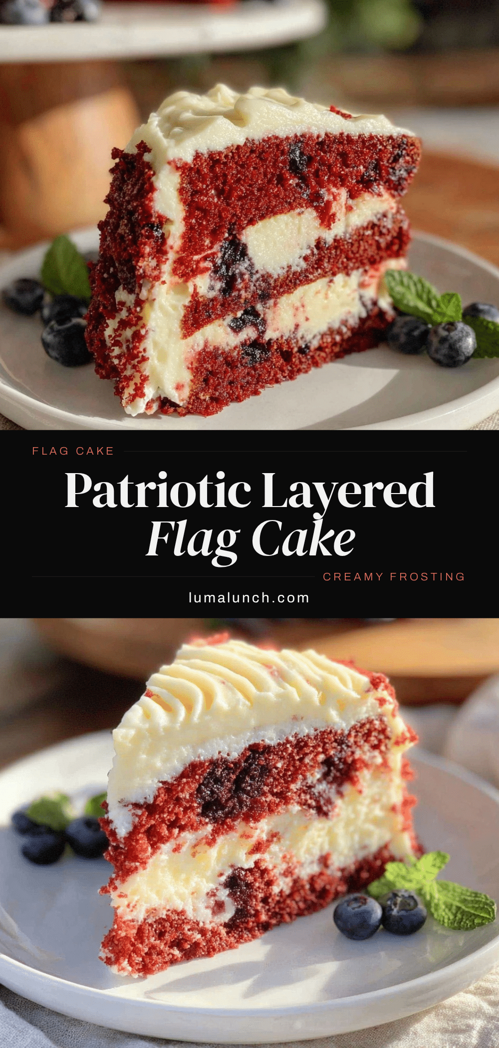 perfect layered flag cake recipe