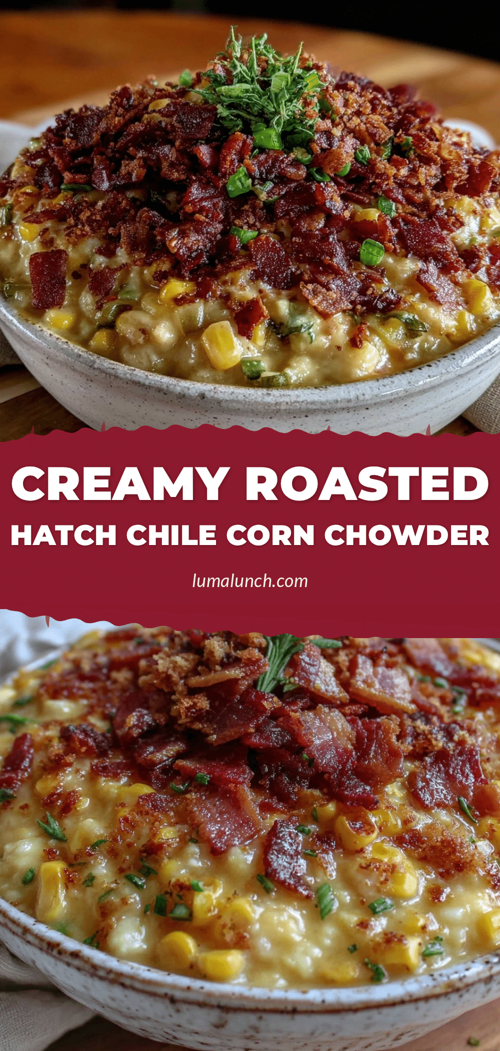 roasted Hatch chile corn chowder recipe
