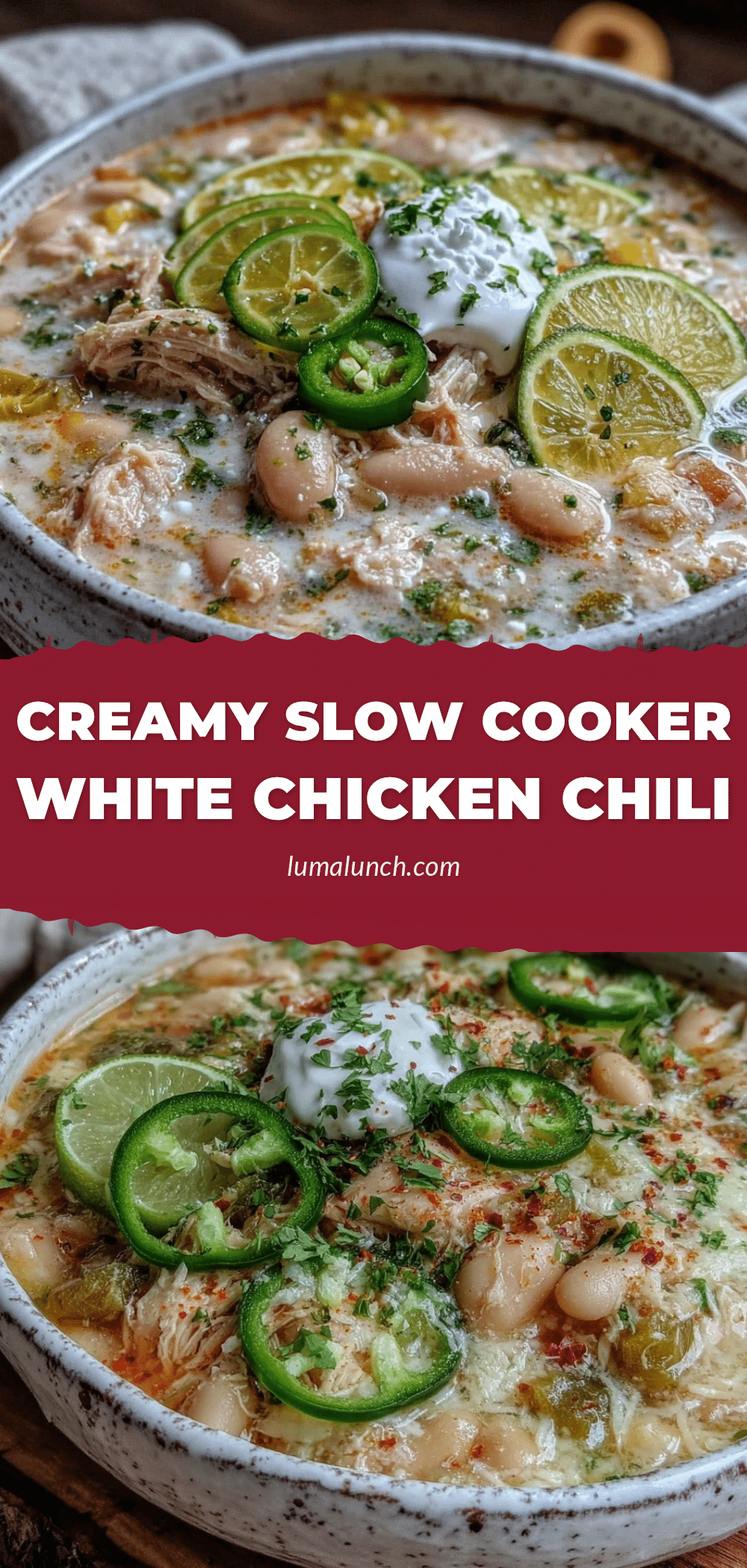 slow cooker white chicken chili recipe