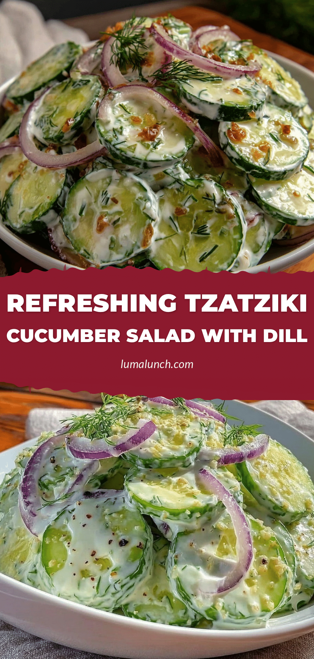 tzatziki-style cucumber salad recipe