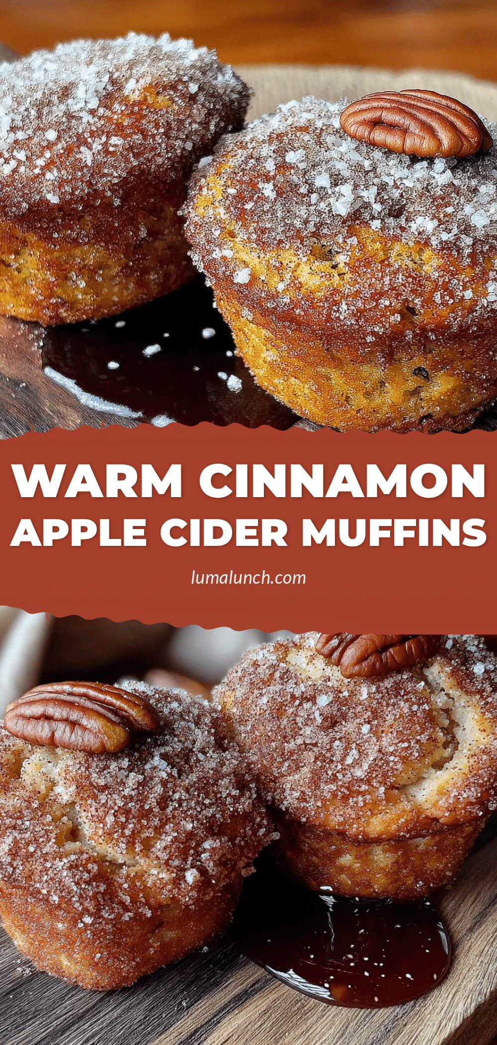 apple cider donut muffins recipe