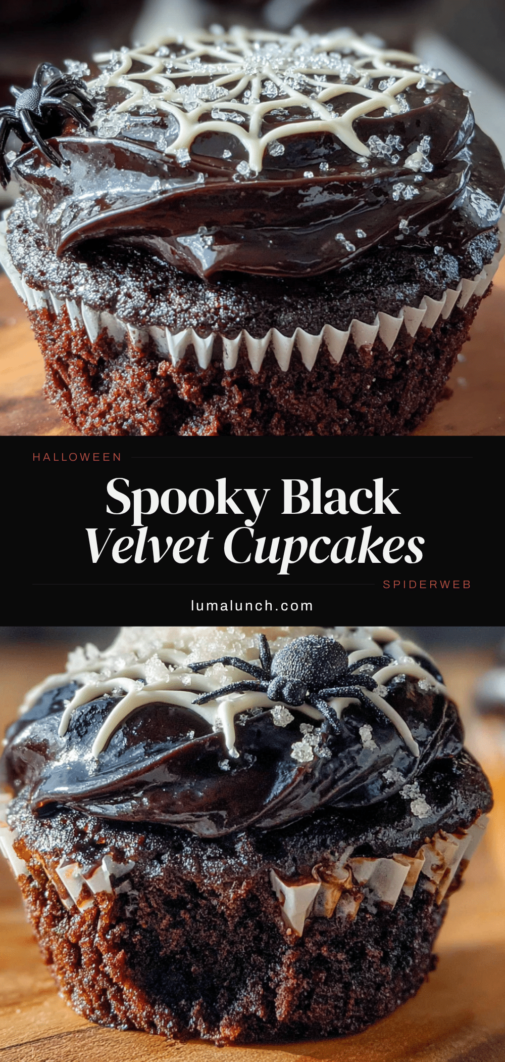 black velvet halloween cupcakes recipe
