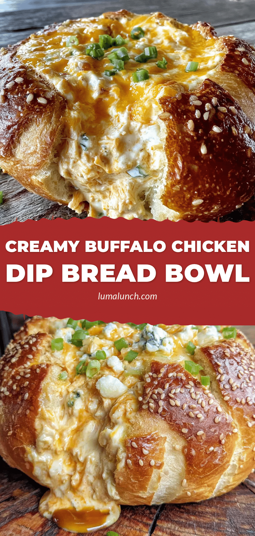 buffalo chicken dip bread bowl recipe