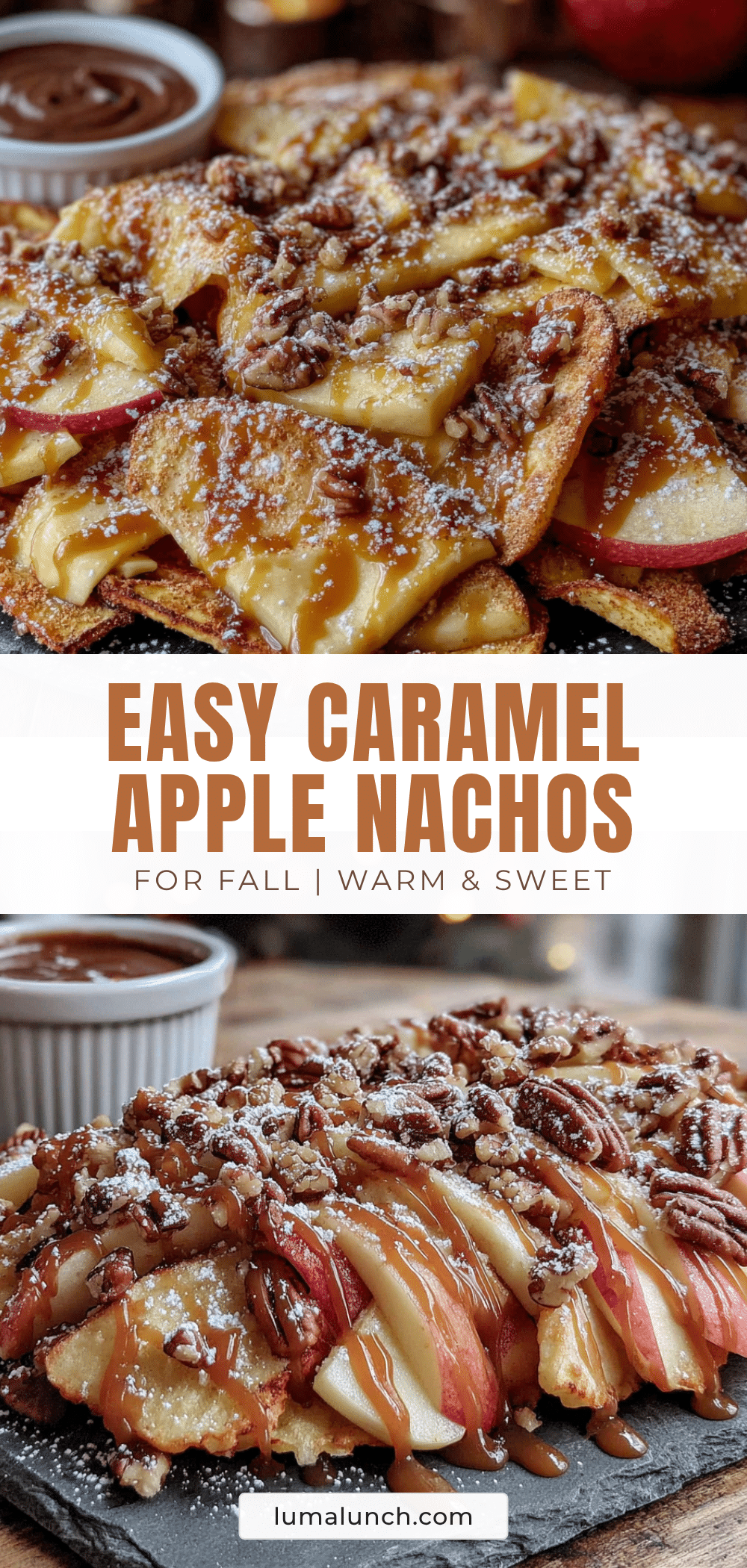 caramel apple nachos recipe