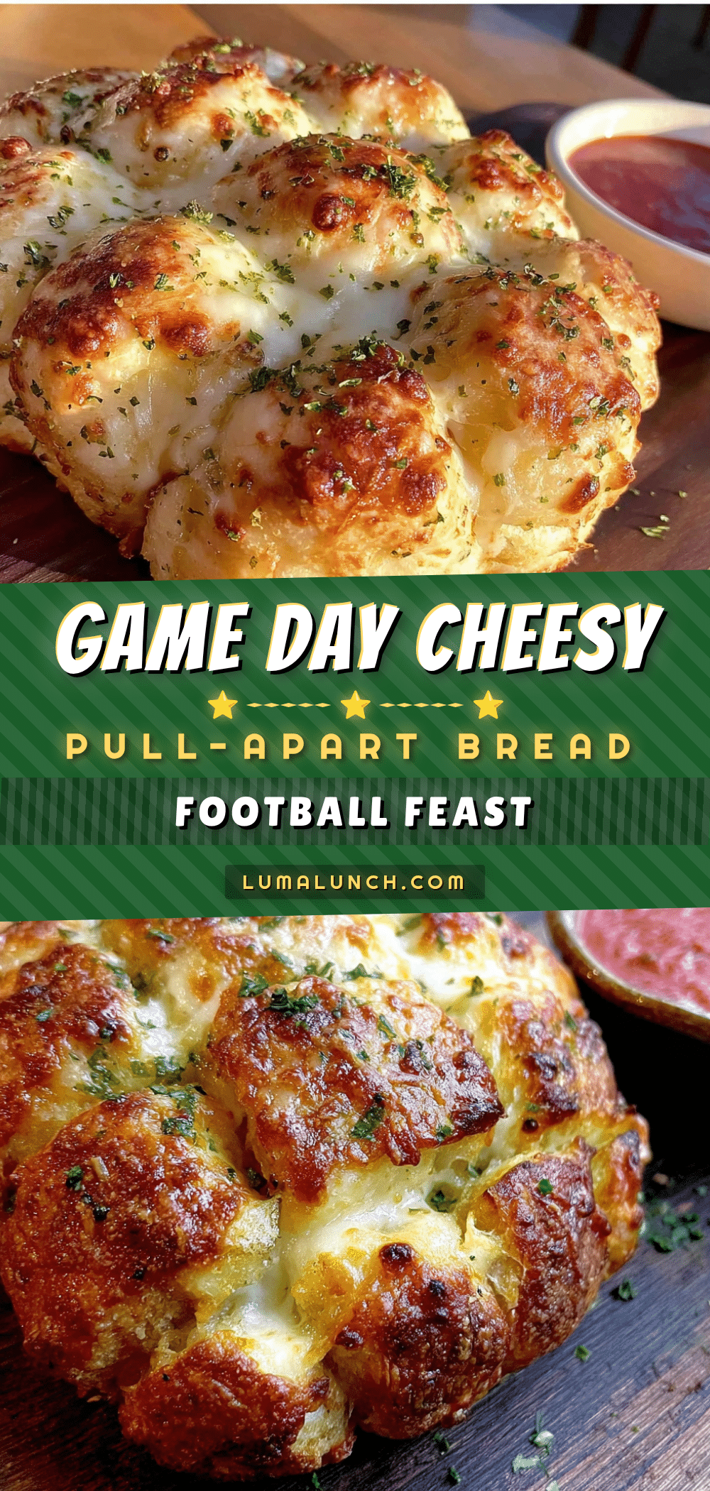 cheesy pull-apart bread recipe