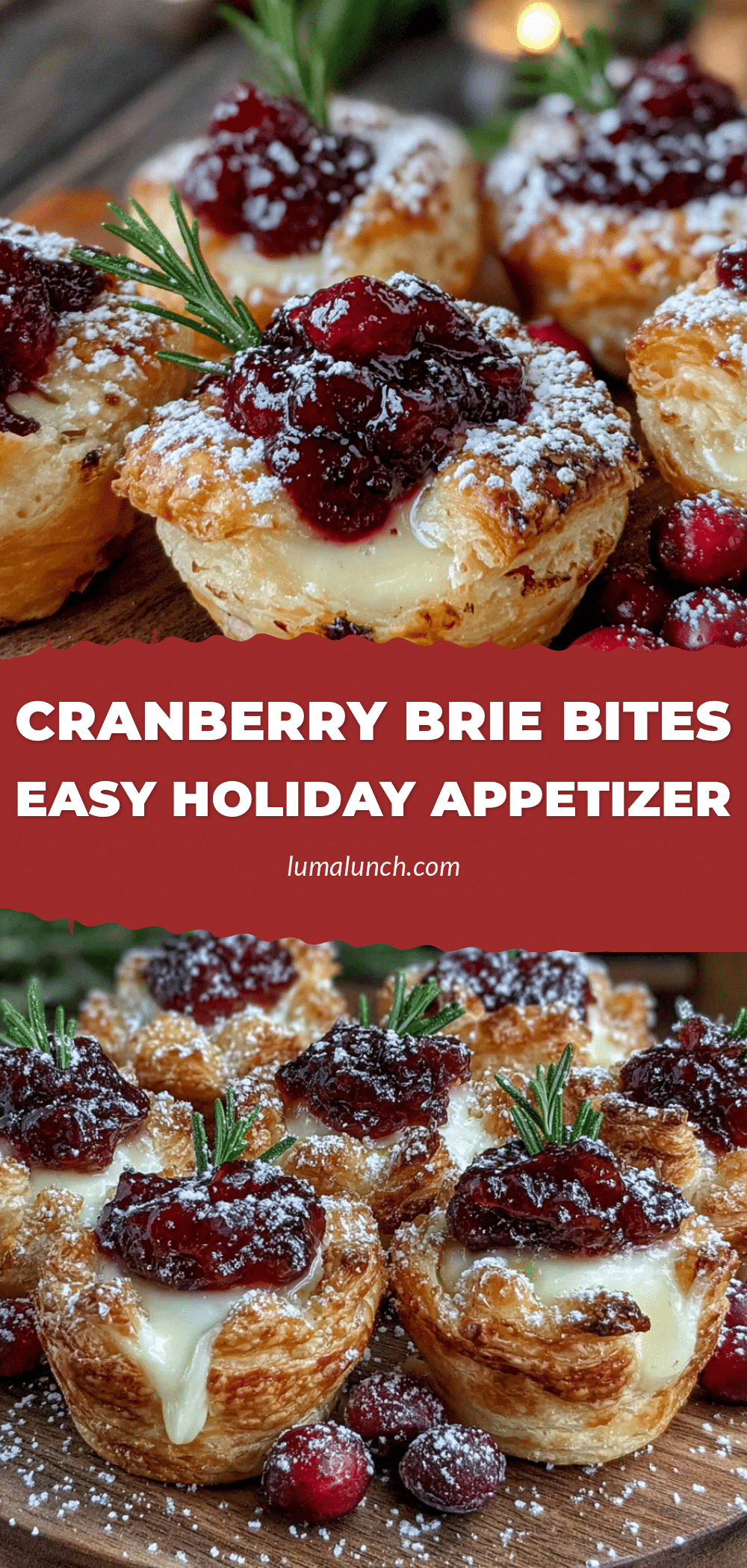 cranberry brie bites recipe