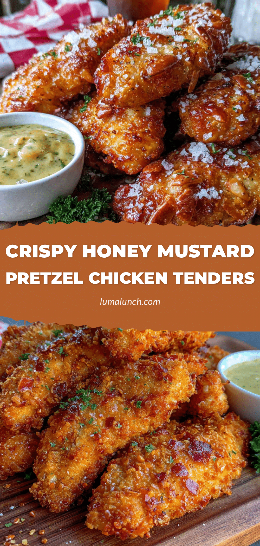honey mustard pretzel chicken tenders recipe