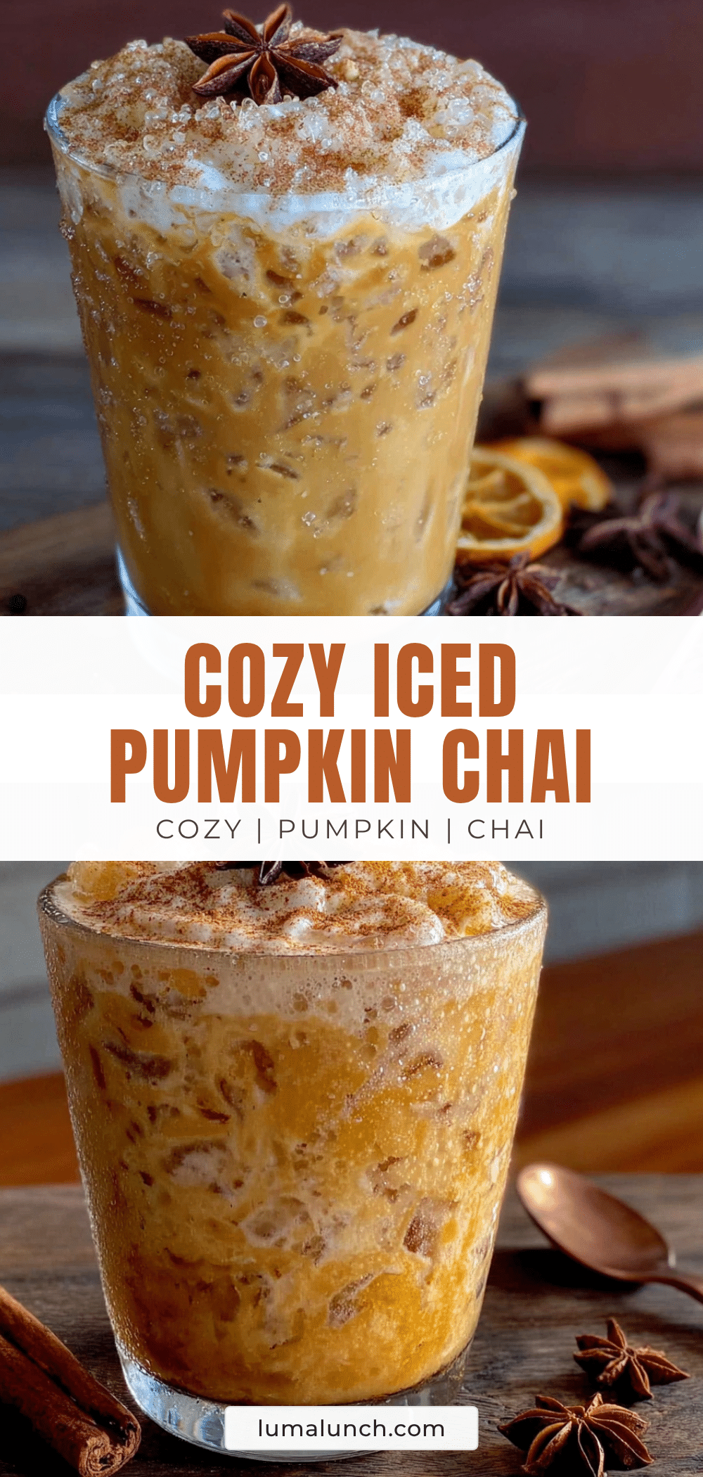iced pumpkin chai latte recipe