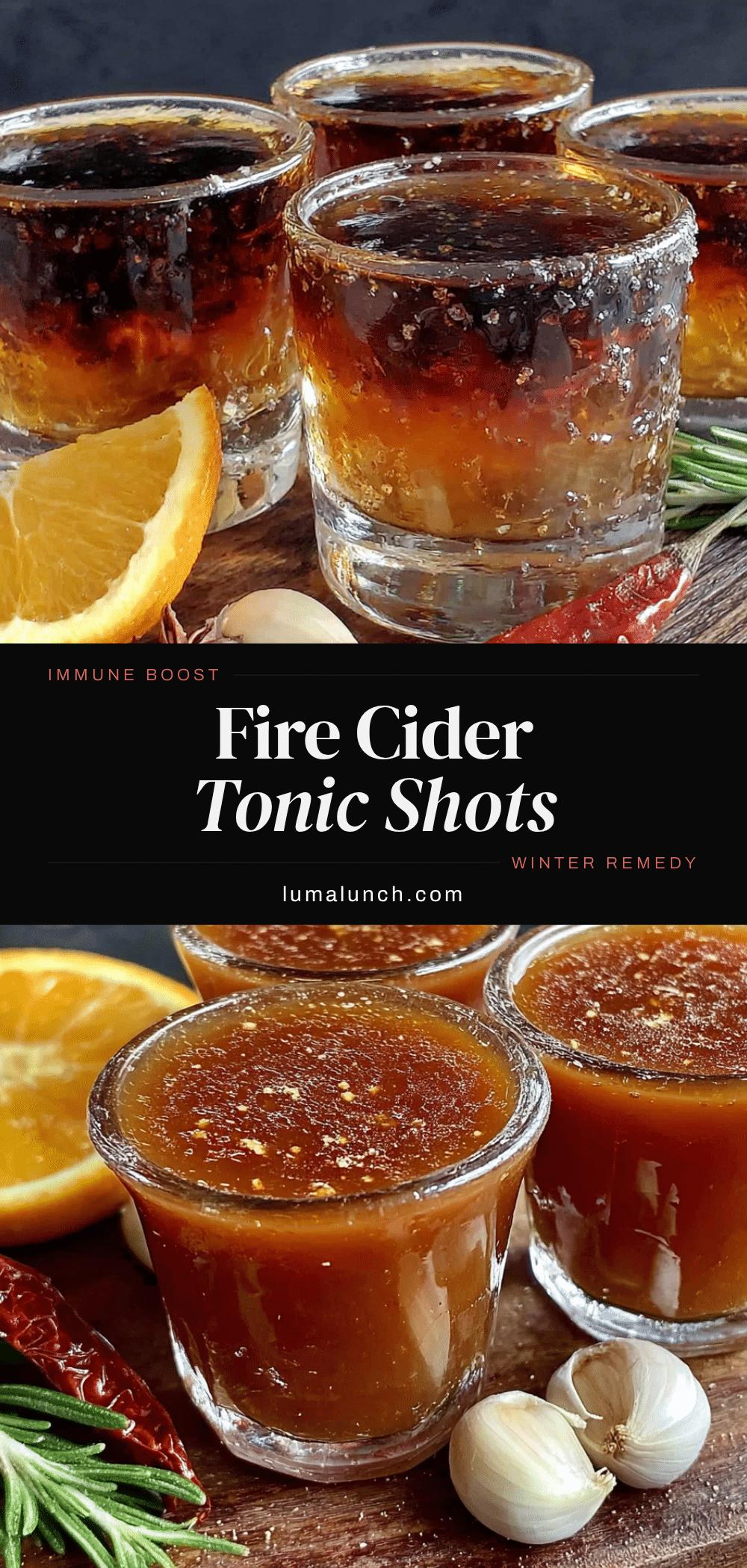 Immune-Boosting Fire Cider Tonic Shots for Cold Season recipe