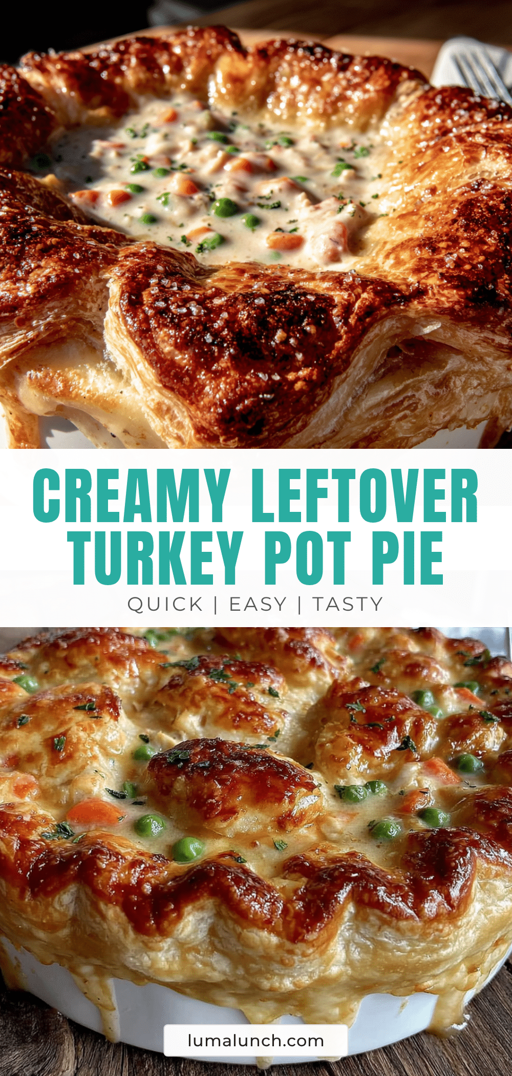 leftover turkey pot pie recipe