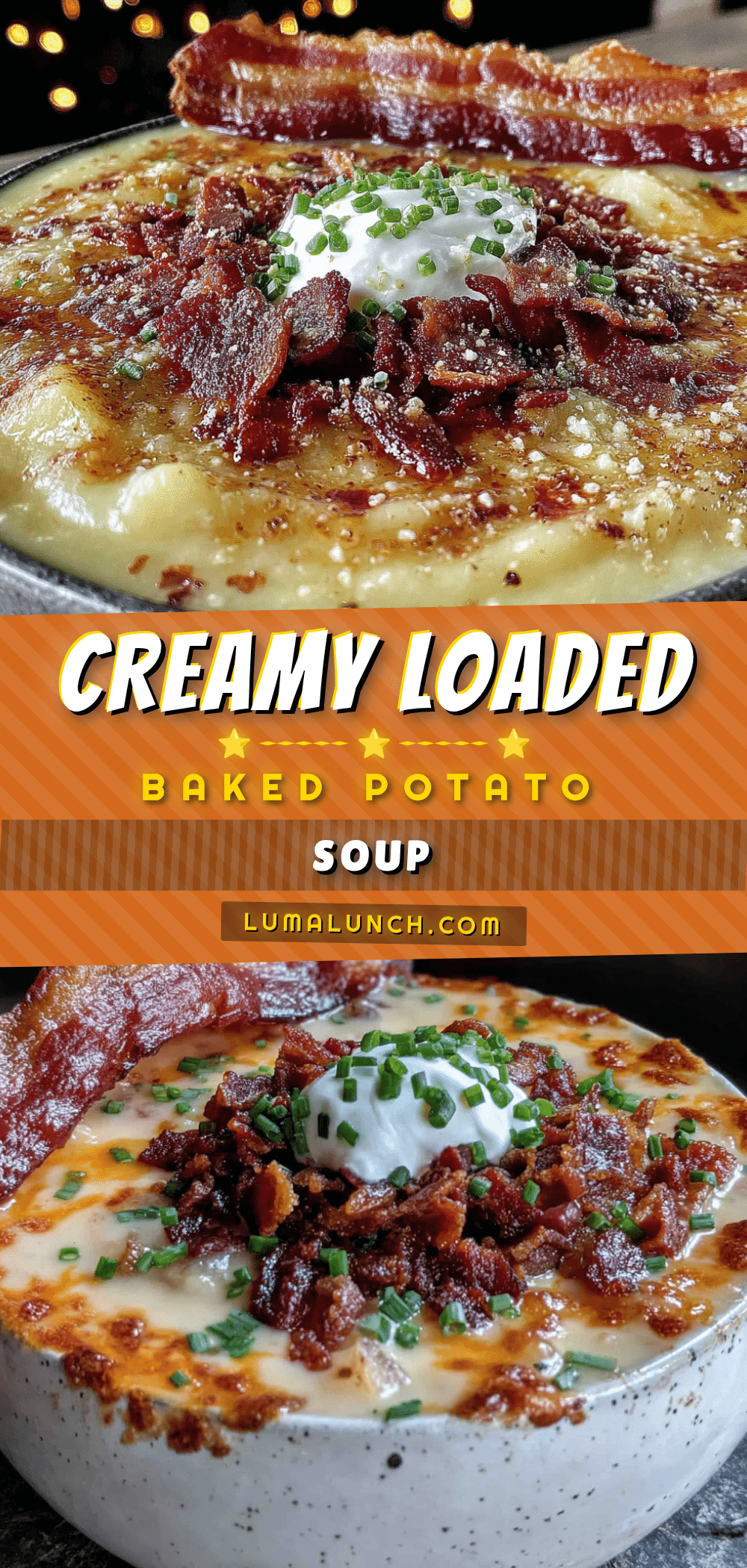 loaded baked potato soup recipe
