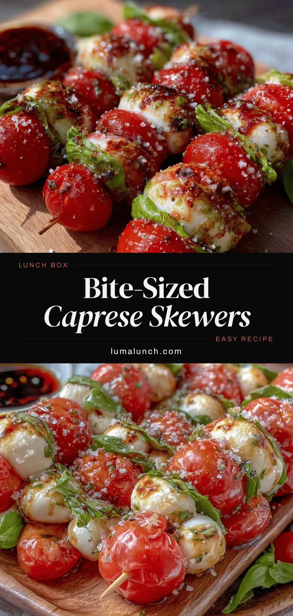 mini caprese skewers recipe