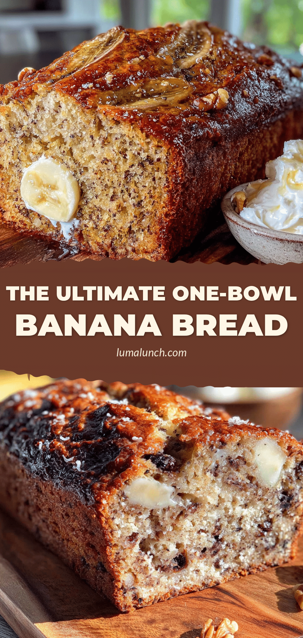 one bowl banana bread with sour cream recipe