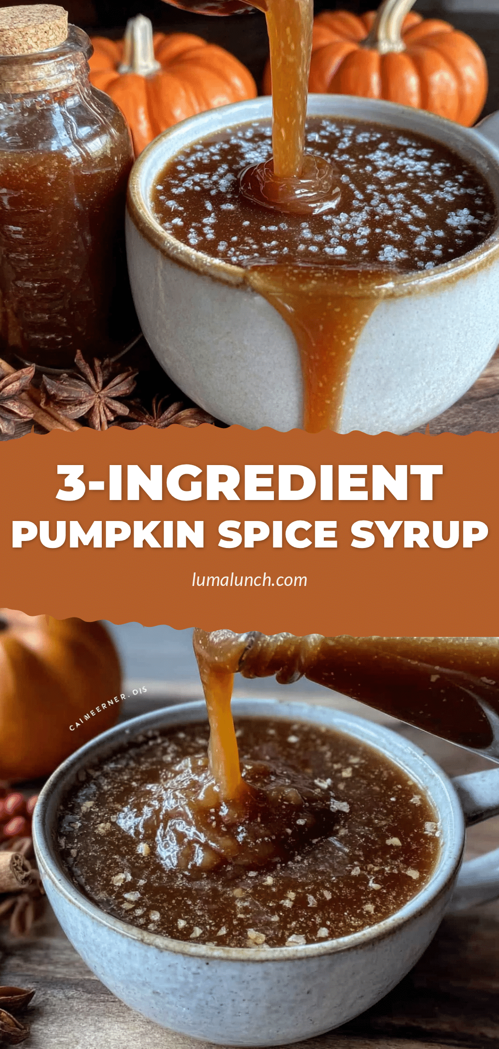 pumpkin spice syrup recipe