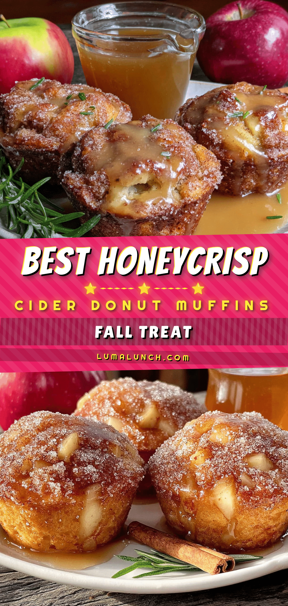 apple cider donut muffins recipe