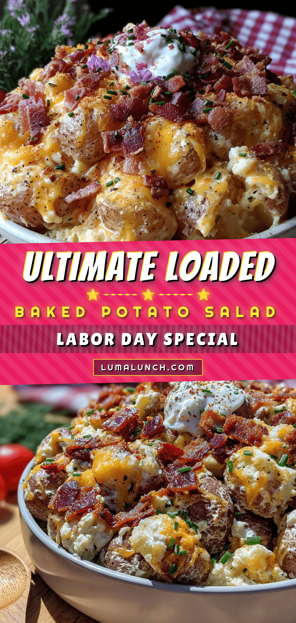 best loaded baked potato salad for cookouts recipe
