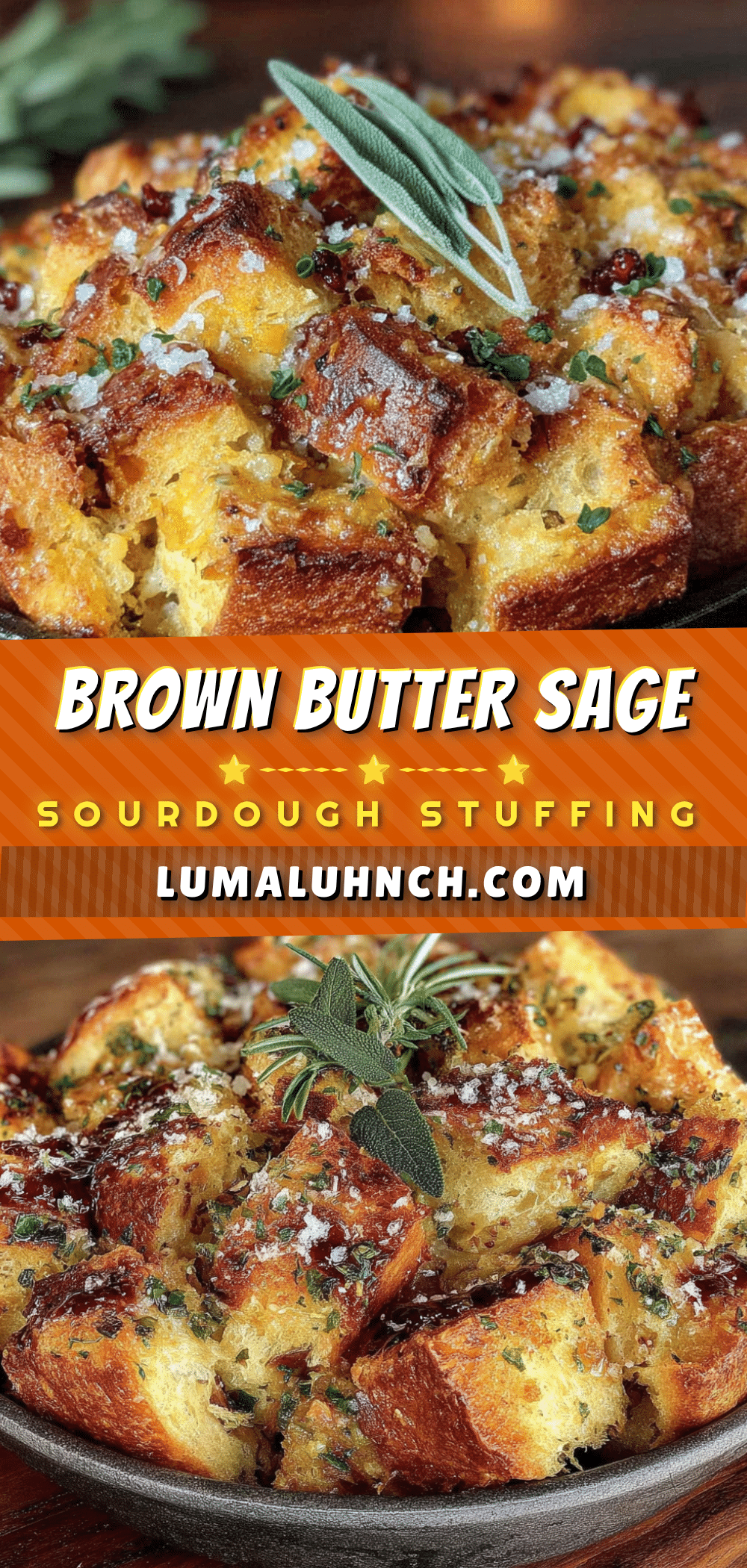 brown butter sage stuffing with sourdough recipe