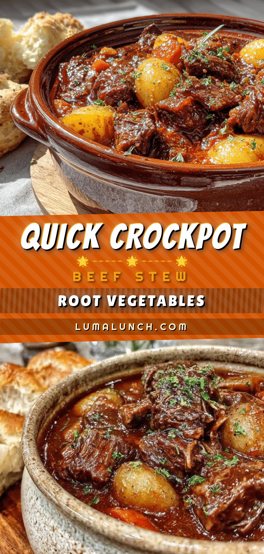 crockpot beef stew recipe