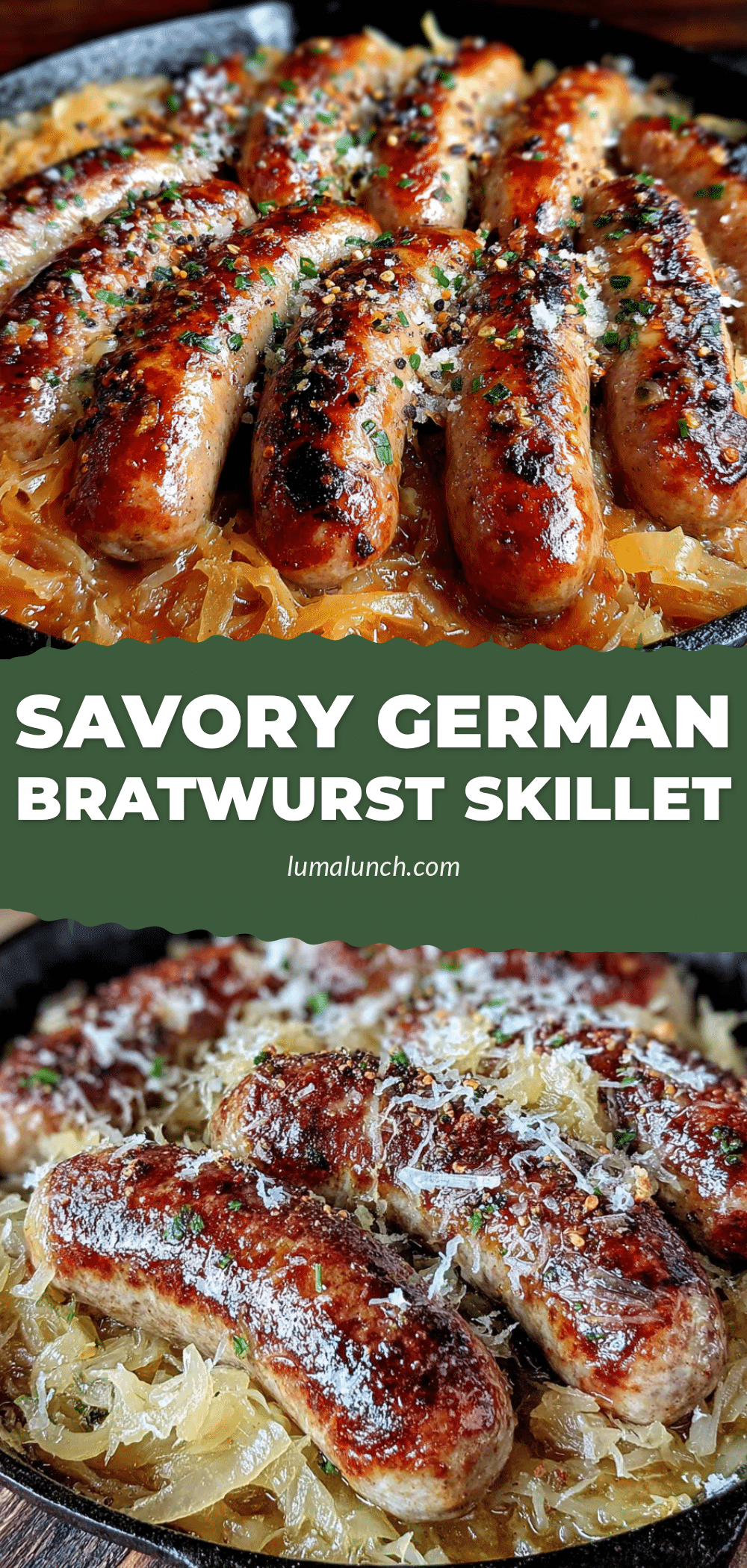 german bratwurst skillet recipe