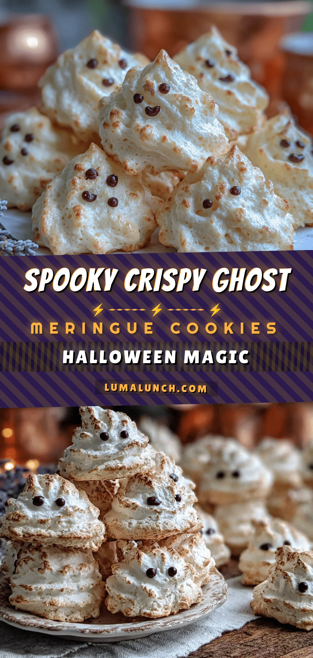ghost meringue cookies recipe