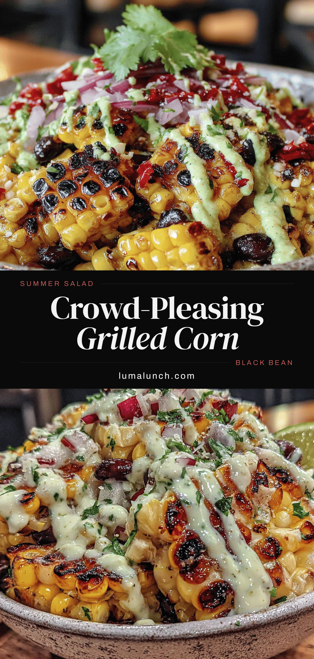 grilled corn and black bean salad recipe