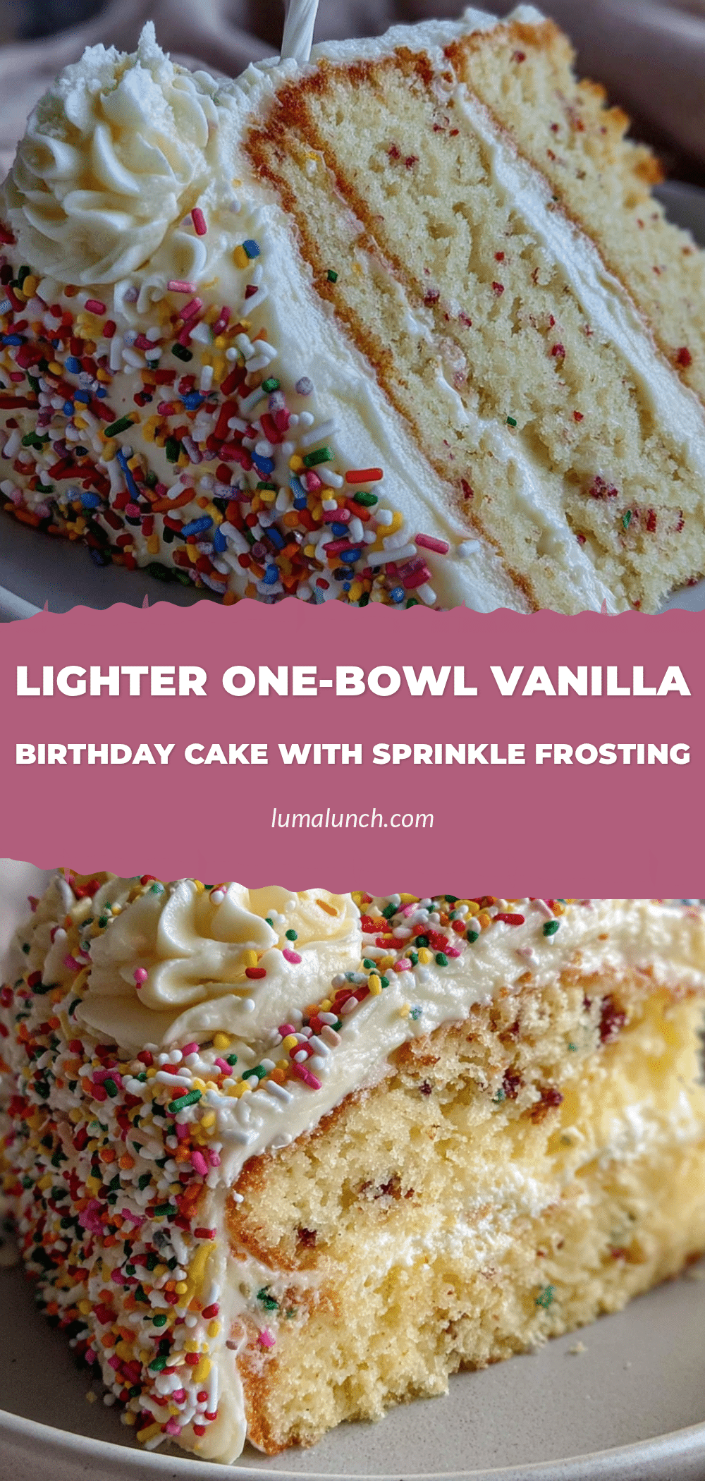 lighter vanilla birthday cake recipe