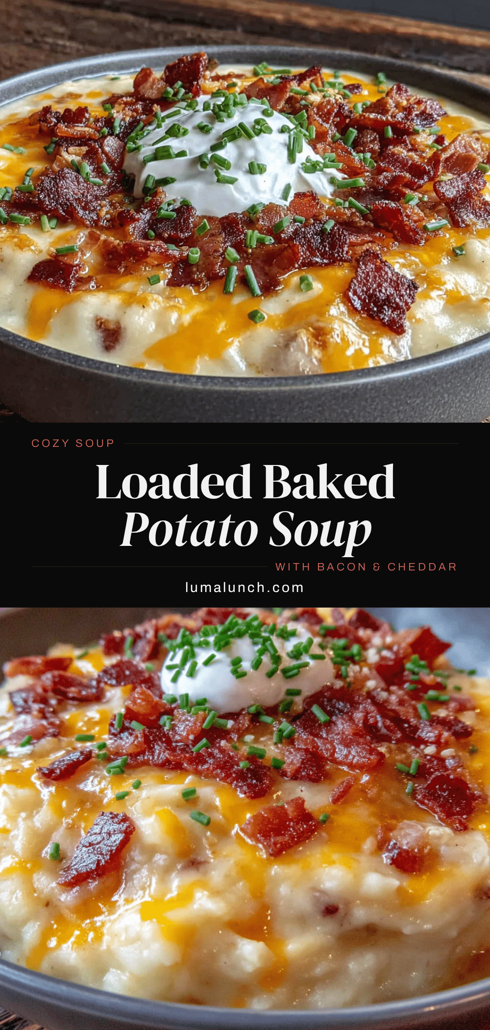 loaded baked potato soup recipe