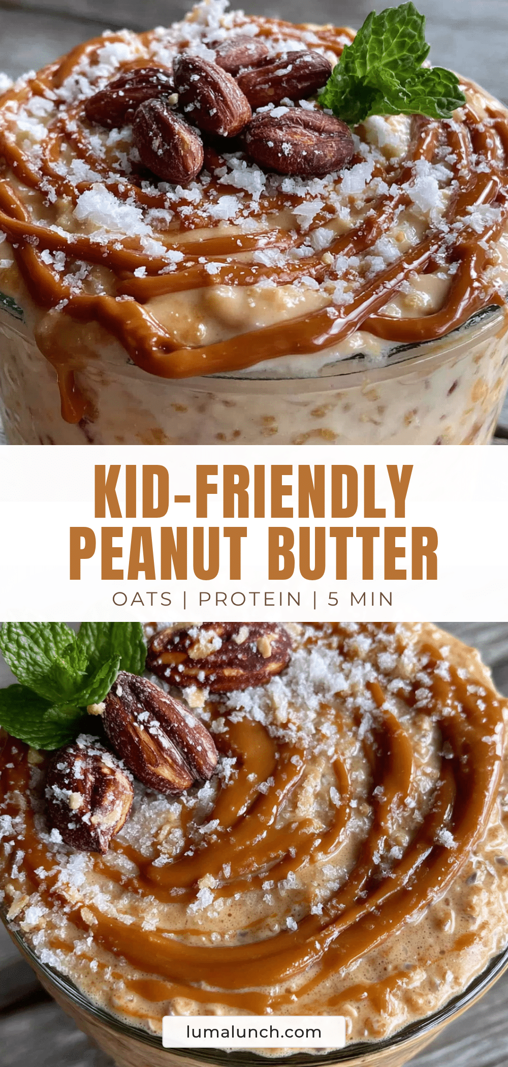 peanut butter protein overnight oats recipe