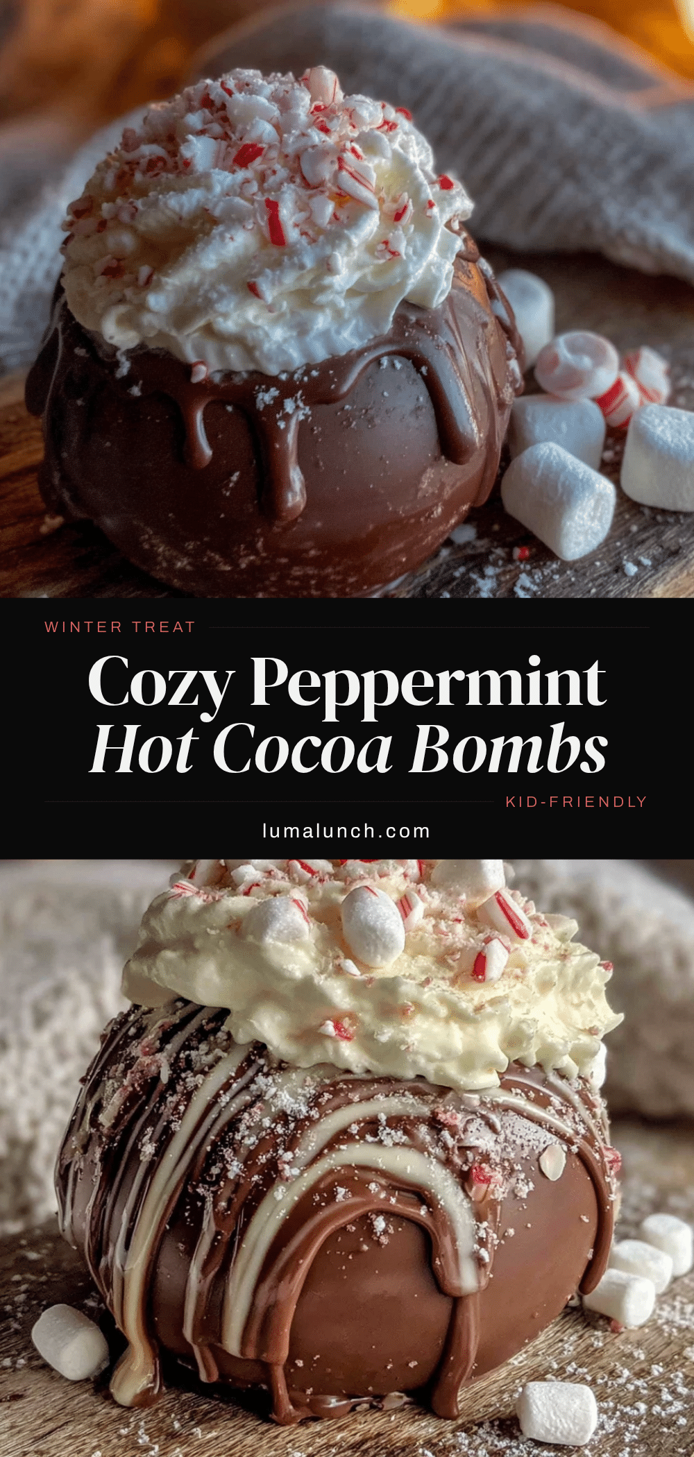 peppermint hot cocoa bombs recipe