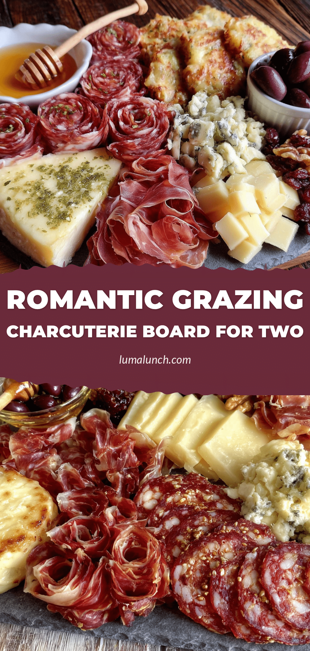 romantic grazing charcuterie board for two recipe