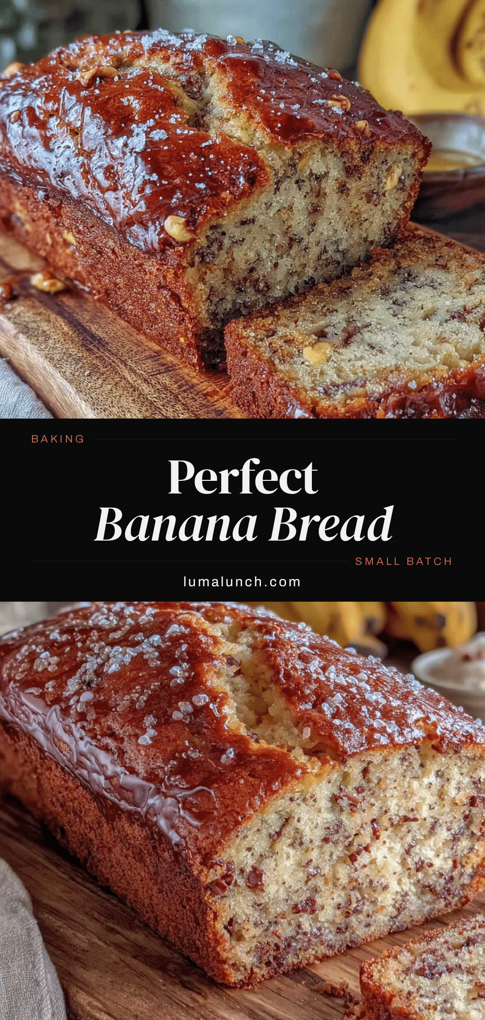 small-batch banana bread recipe