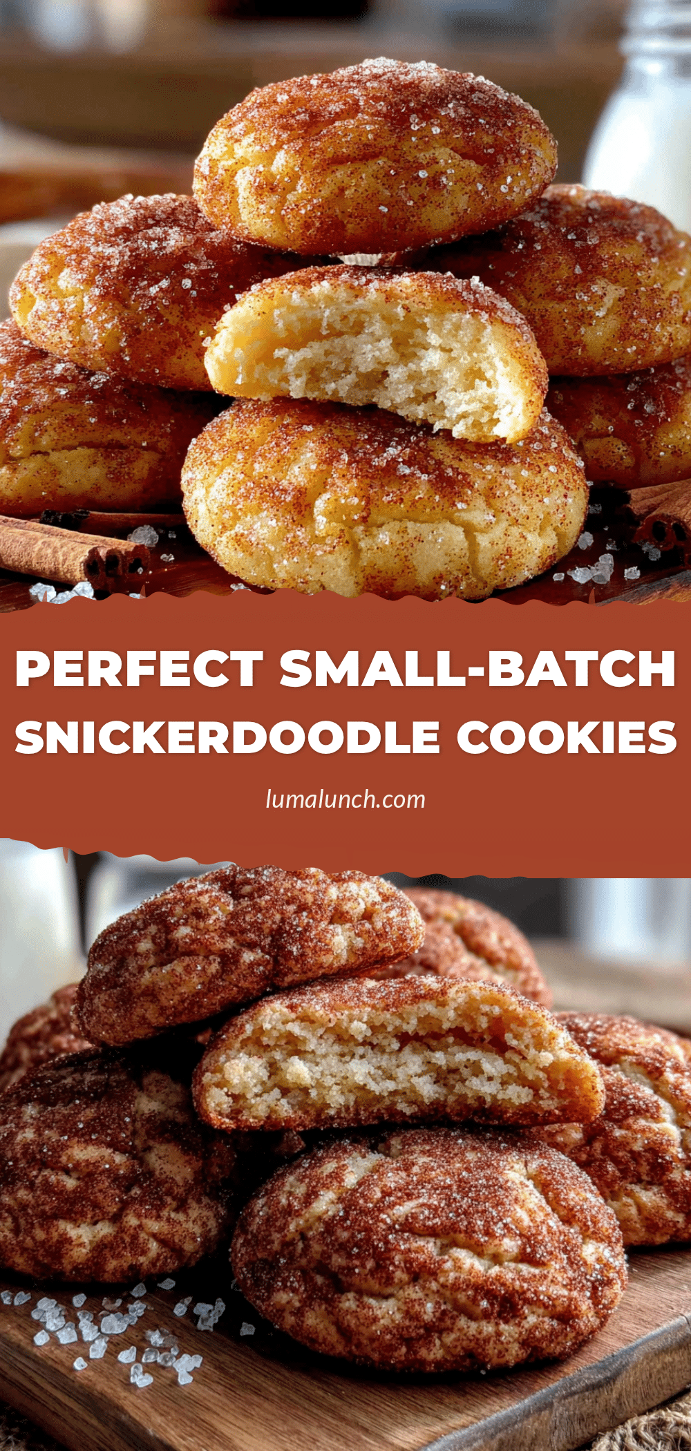 small-batch snickerdoodle cookies recipe