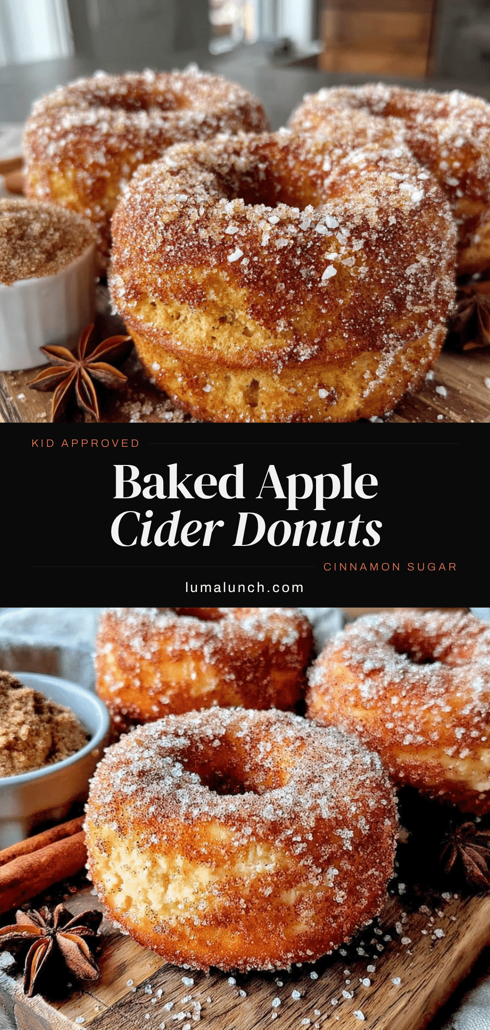 baked apple cider donuts recipe