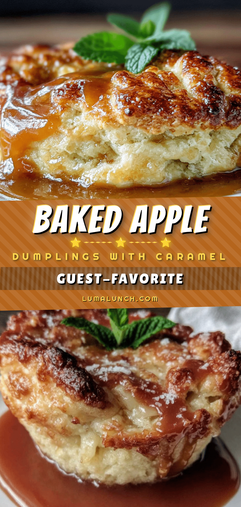 baked apple dumplings recipe
