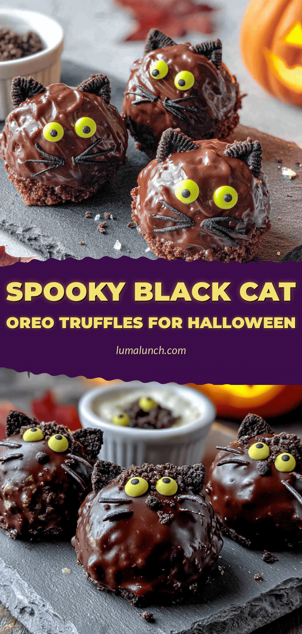 black cat oreo truffles recipe