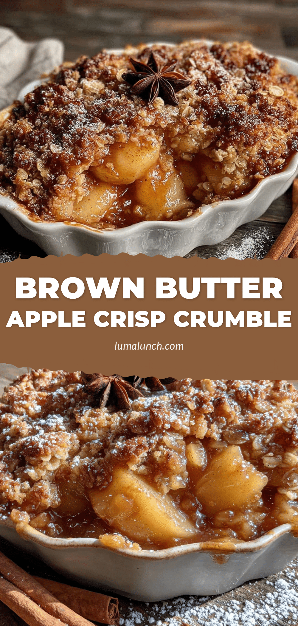 brown butter apple crisp recipe