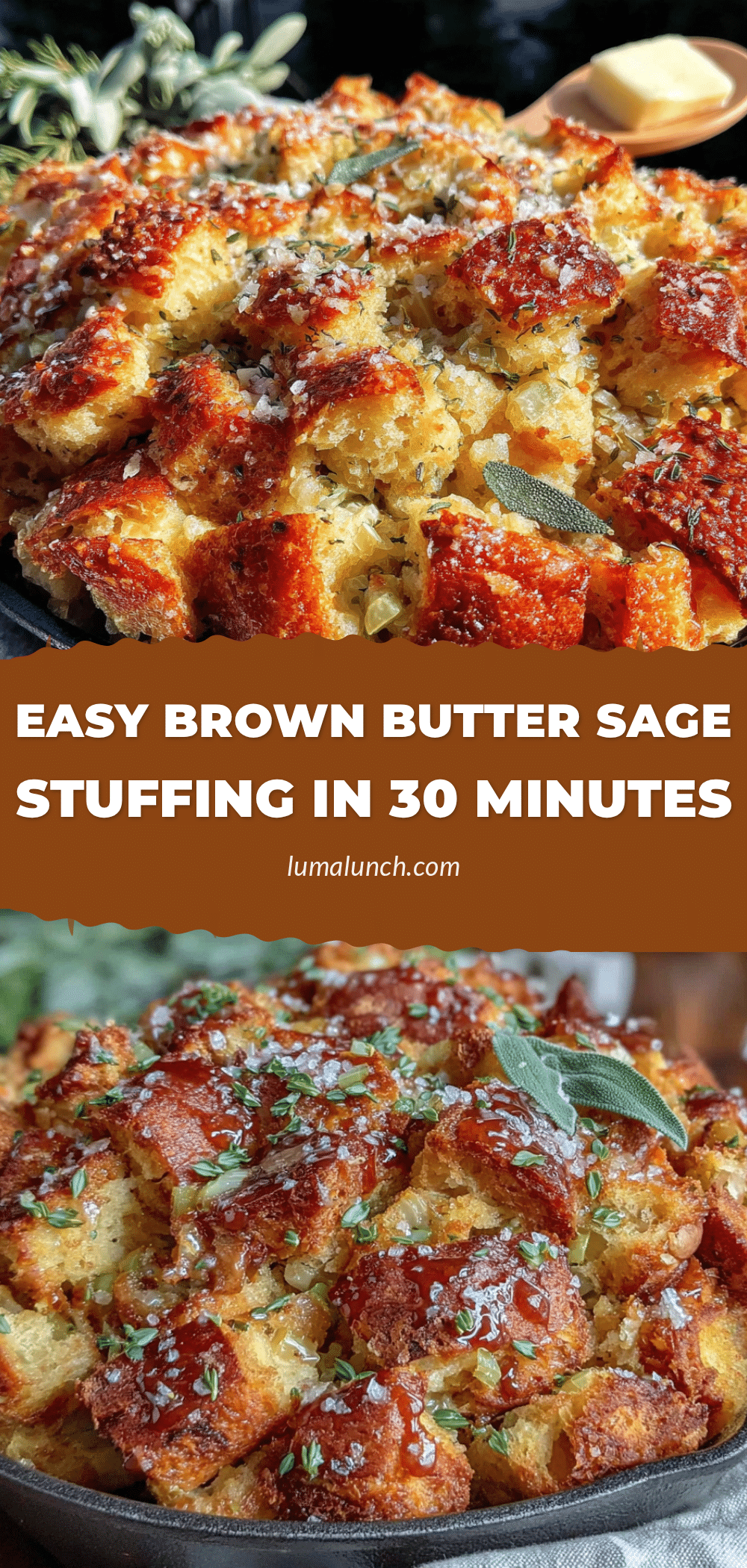 brown butter sage stuffing recipe