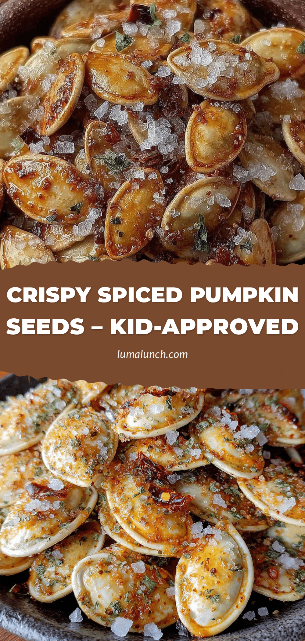 crispy spiced pumpkin seeds recipe