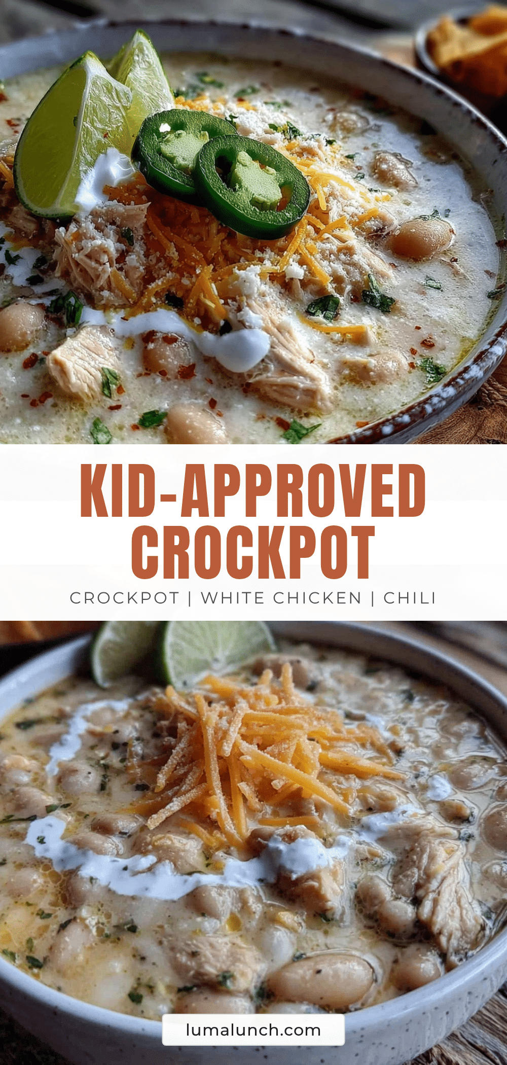 crockpot white chicken chili recipe