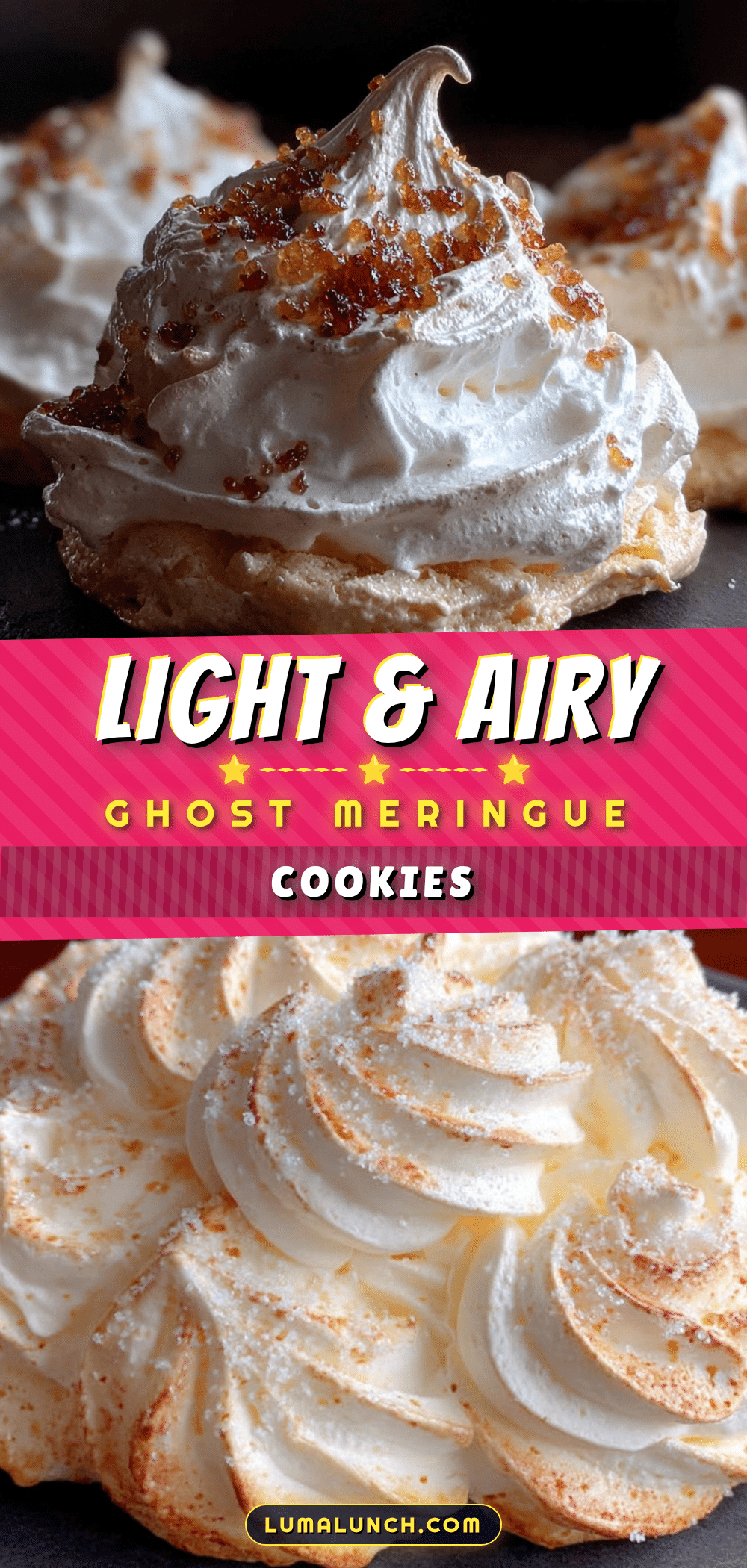 ghost meringue cookies recipe