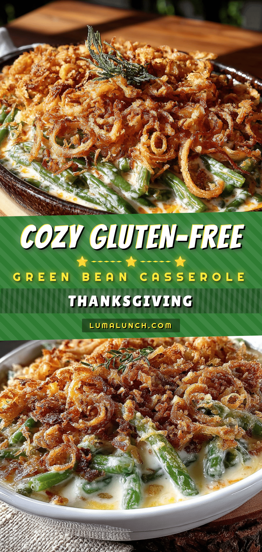 gluten-free green bean casserole recipe