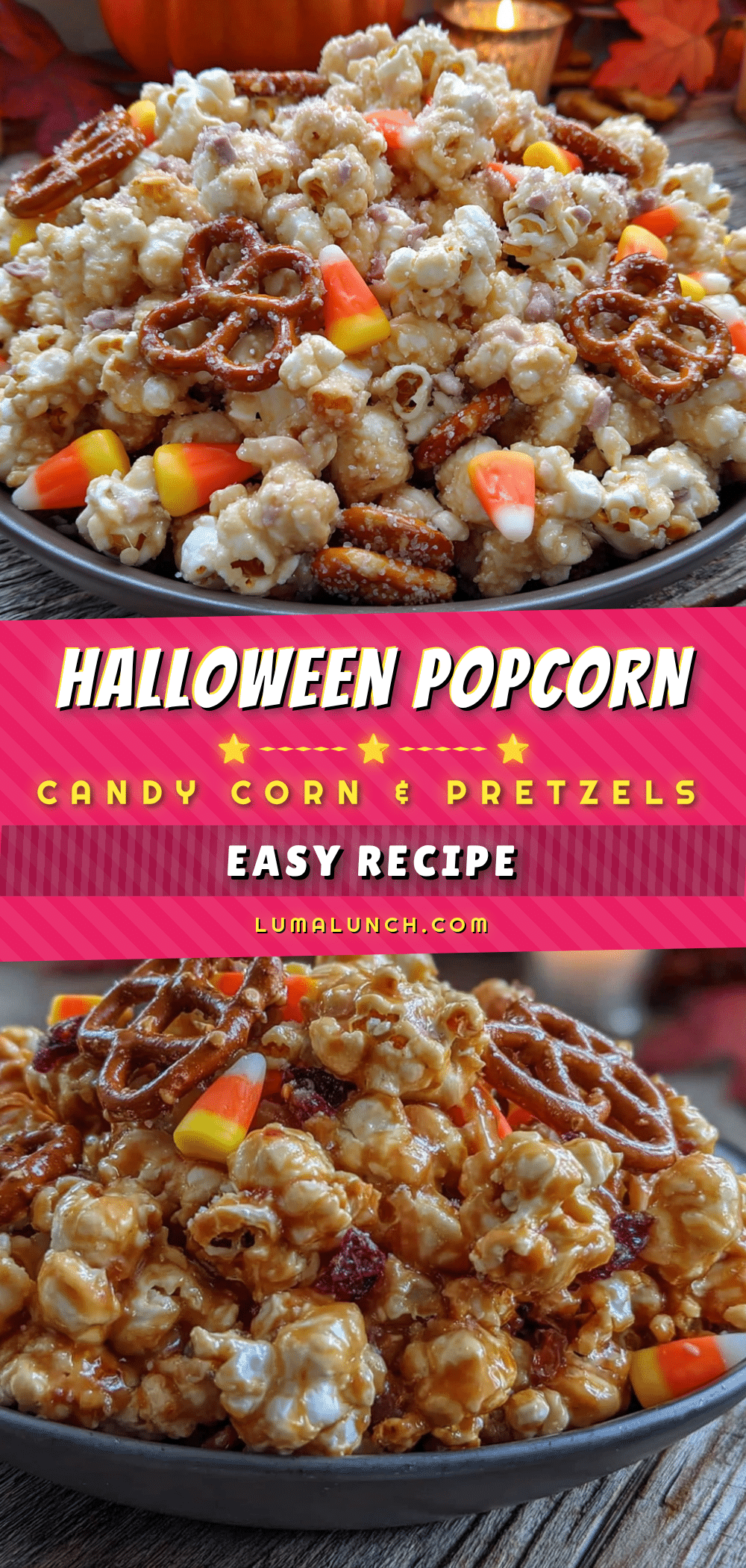 halloween popcorn mix recipe