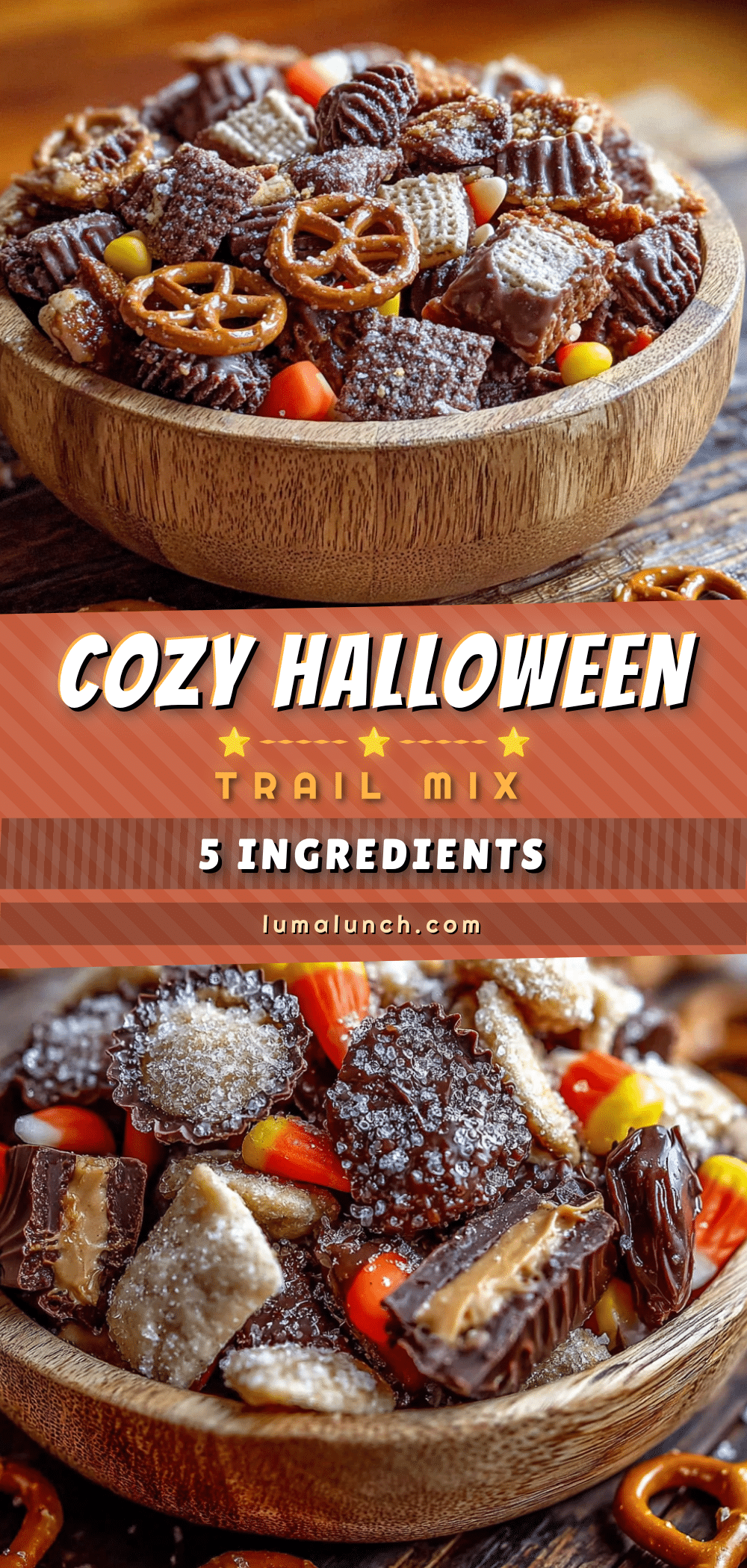 Halloween trail mix recipe