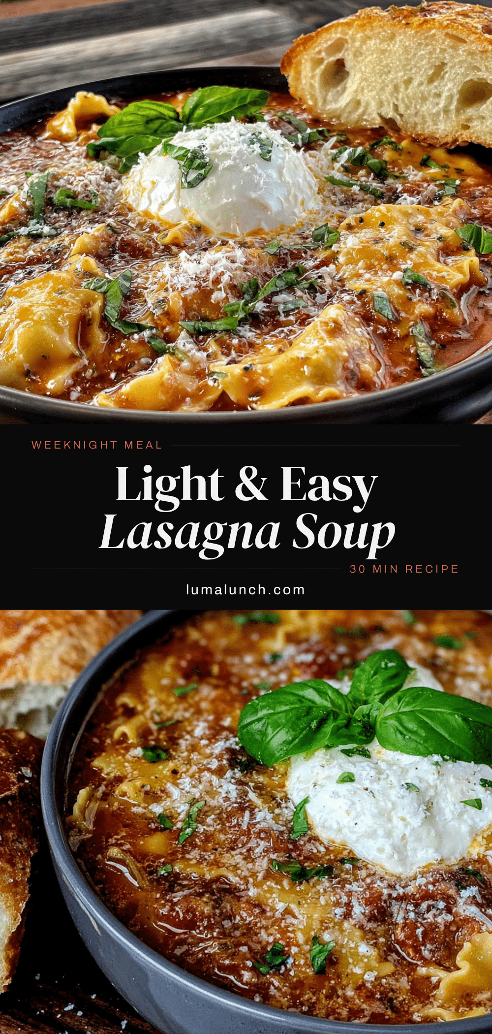 lasagna soup recipe