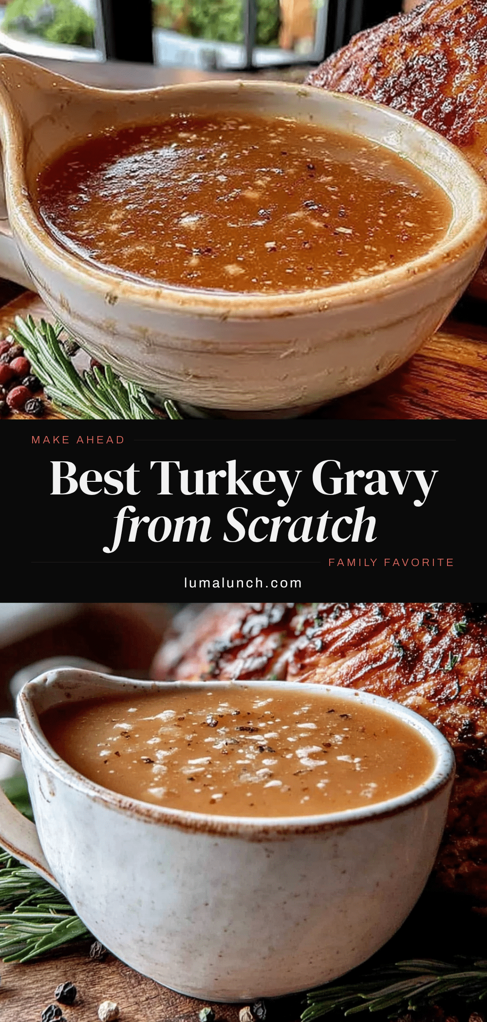 make-ahead turkey gravy recipe